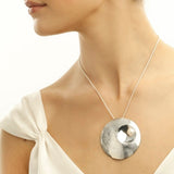 Oyster Pearl | Sterling Silver and Pearl Pendant Signature