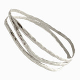 Reflections | Sterling Silver Three Strand Bangle