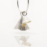 Shell Cone | Sterling Silver and 22ct Gold Plated Double Pendant Medium