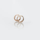 Shell | 10ct Solid Rose Gold Stud Earrings Petite