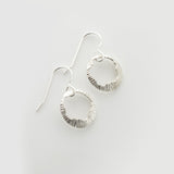 Shell | Sterling Silver Drop Earrings Small