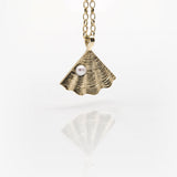 Shore | 9ct Solid Gold and Pearl Pendant