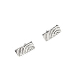 Heaven | Sterling Silver Bar Stud Earrings Petite