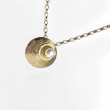Oyster Pearl | 9ct Solid Gold and Pearl Pendant Small