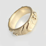 Rockpool | Solid Gold Band Ring