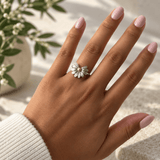 Daisy | Sterling Silver and 22ct Gold Plated Ring