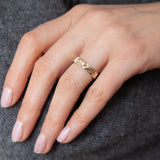 Rockpool | Solid Gold with Diamond Ring