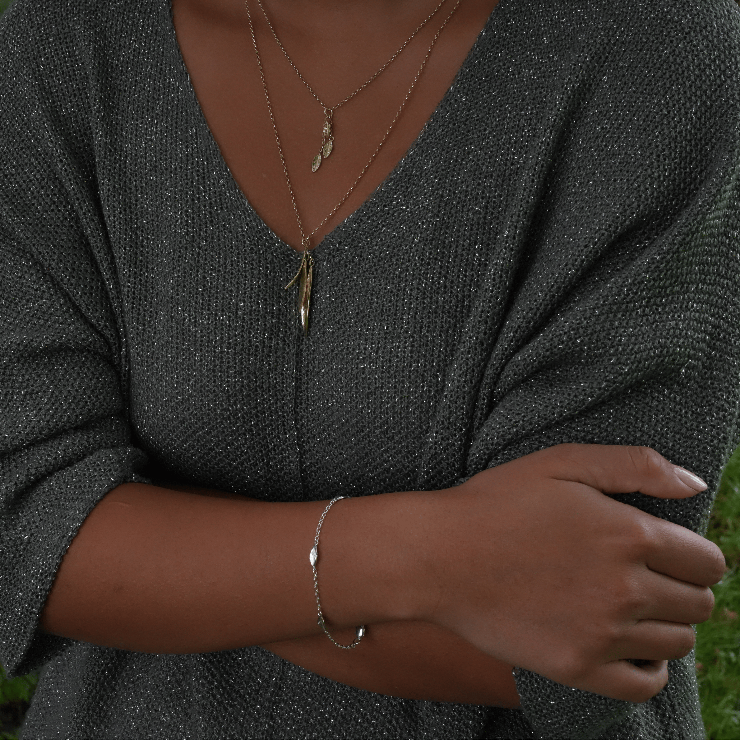 Martina Hamilton Fiadh | 9ct Solid Gold 4 Leaf Bracelet
