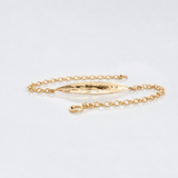Martina Hamilton Fiadh | 9ct Solid Gold Leaf Bracelet