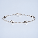 Martina Hamilton Fiadh | Sterling Silver 4 Leaf Bracelet