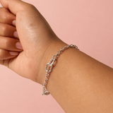 Martina Hamilton Island Link | Sterling Silver Bracelet