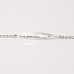 Martina Hamilton Leaf | Sterling Silver Bracelet
