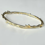 Martina Hamilton Nebula | 9ct Solid Gold Bangle
