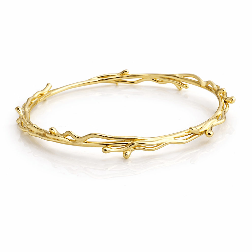 Martina Hamilton Nebula | 9ct Solid Gold Bangle