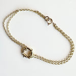 Martina Hamilton Nebula | 9ct Solid Gold Circle Bracelet Petite