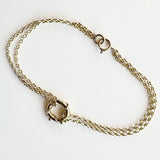 Martina Hamilton Nebula | 9ct Solid Gold Circle Bracelet Petite