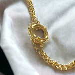 Martina Hamilton Nebula | 9ct Solid Gold Circle Bracelet Petite