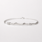 Martina Hamilton Nebula | Sterling Silver Bar Bracelet