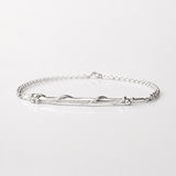 Martina Hamilton Nebula | Sterling Silver Bar Bracelet