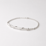 Martina Hamilton Nebula | Sterling Silver Bar Bracelet