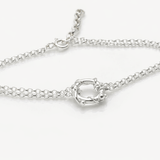 Martina Hamilton Nebula | Sterling Silver Circle Bracelet Petite