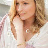 Martina Hamilton Shell | 9ct Solid Gold Bangle