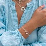 Martina Hamilton Shell | Sterling Silver Bracelet