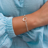Martina Hamilton Shell | Sterling Silver Bracelet