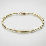 Martina Hamilton Síoda | 9ct Solid Gold Bracelet