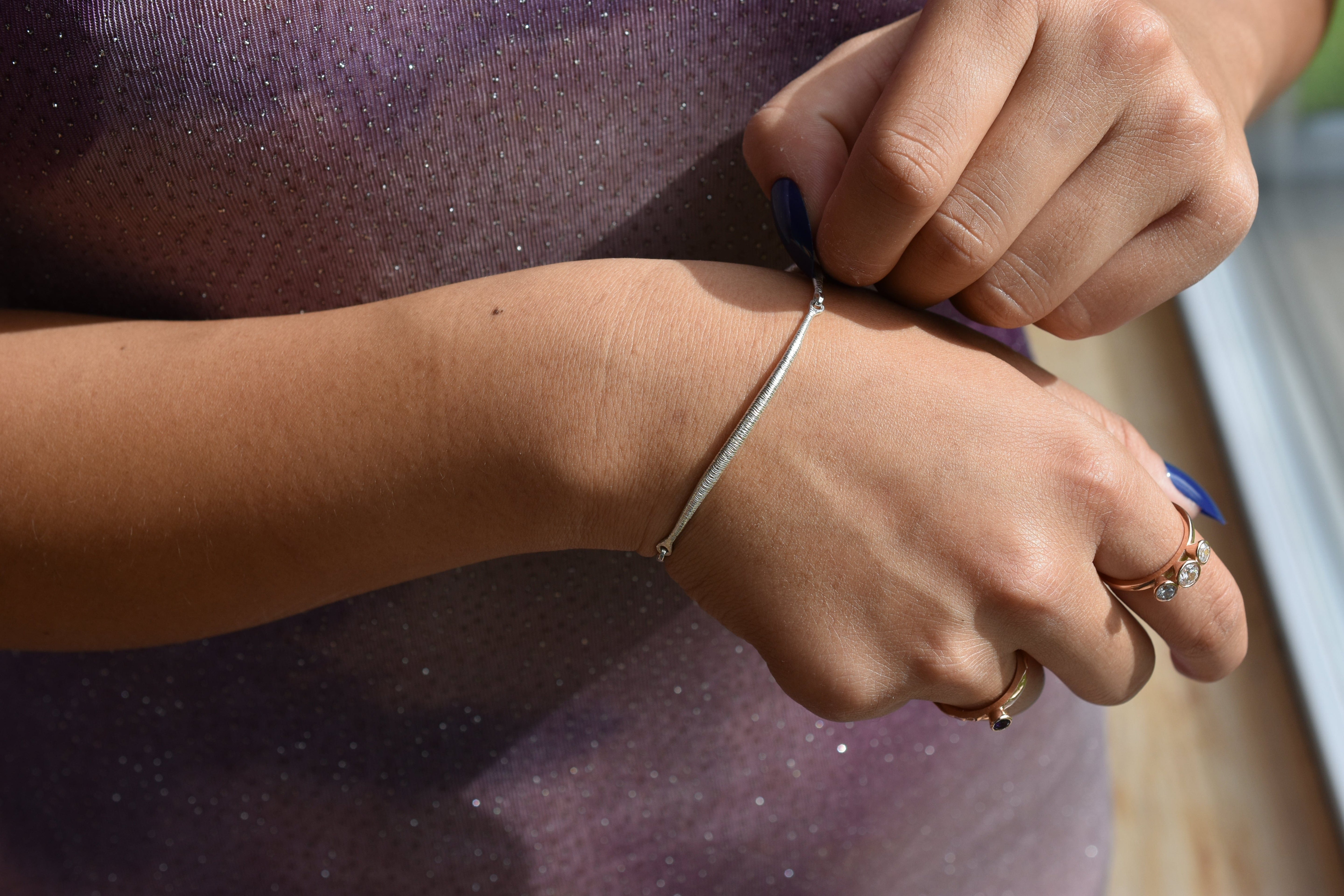 Martina Hamilton Síoda | Sterling Silver Bracelet