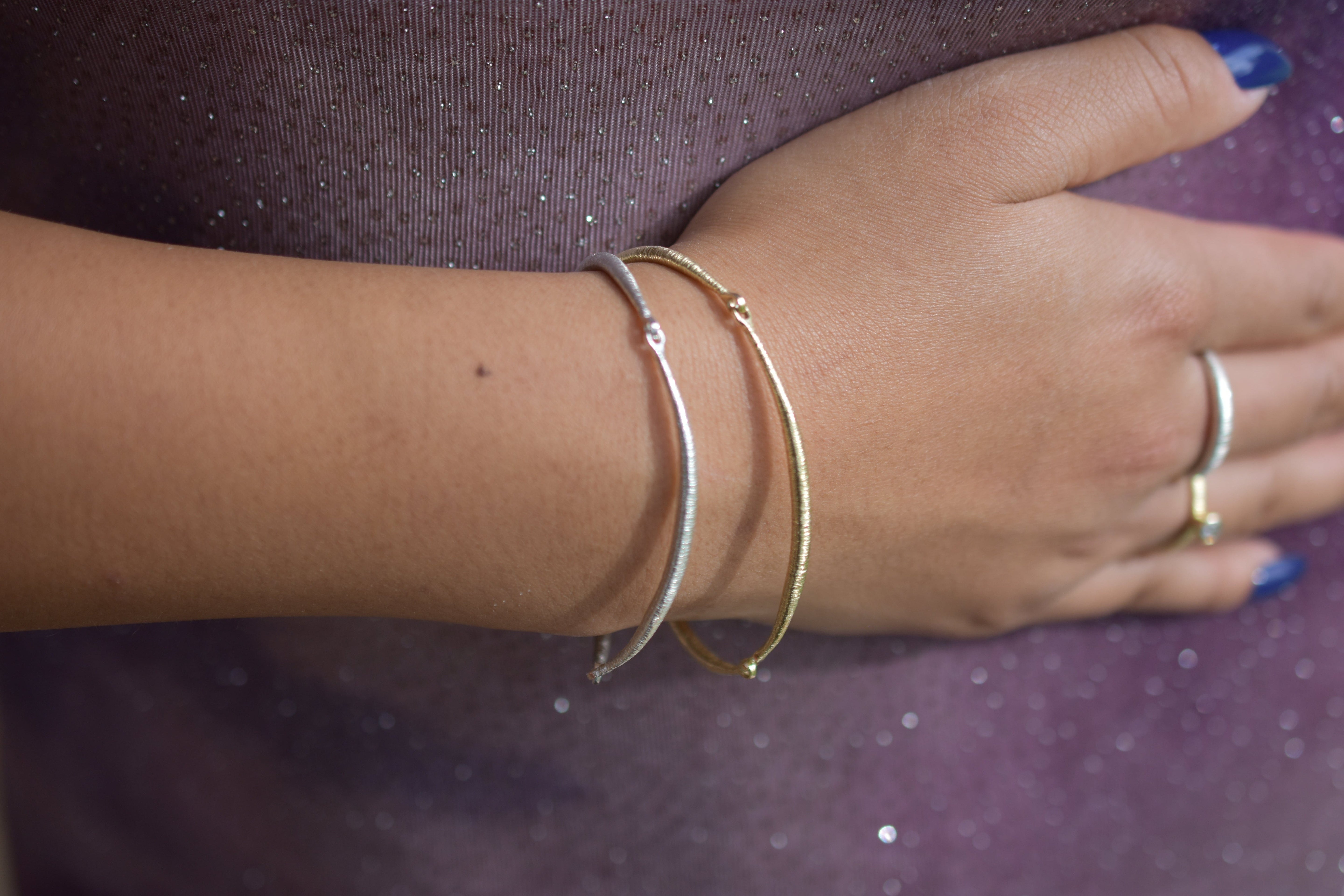 Martina Hamilton Síoda | Sterling Silver Bracelet