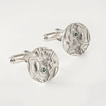Martina Hamilton Lake Isle of Innisfree | Sterling Silver Cufflinks
