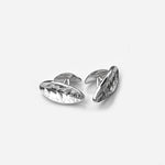 Martina Hamilton Leaf | Sterling Silver Cufflinks