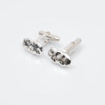 Martina Hamilton Pebble | Sterling Silver Cufflinks
