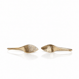 Martina Hamilton Bean Rí | 9ct Solid Gold Drop Earrings Medium