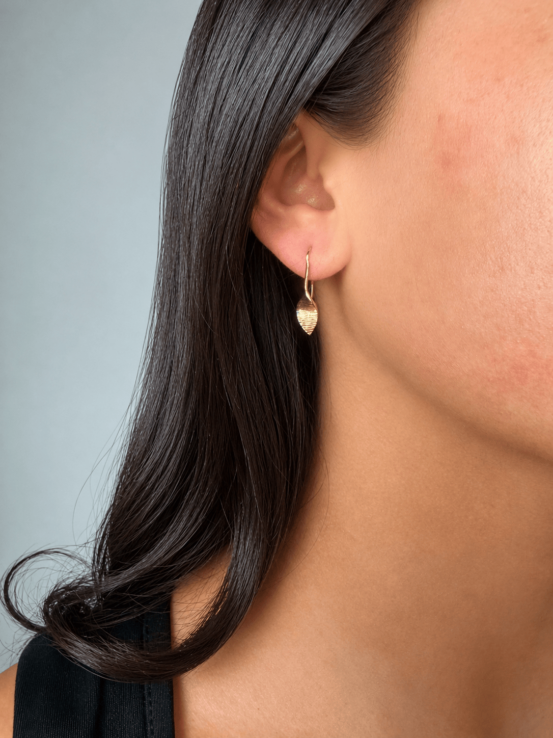 Martina Hamilton Bean Rí | 9ct Solid Gold Drop Earrings Small
