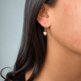 Martina Hamilton Bean Rí | 9ct Solid Gold Drop Earrings Small