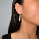 Martina Hamilton Bean Rí | Sterling Silver Drop Earrings Large