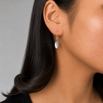 Martina Hamilton Bean Rí | Sterling Silver Drop Earrings Medium