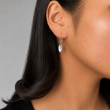 Martina Hamilton Bean Rí | Sterling Silver Drop Earrings Medium