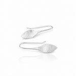 Martina Hamilton Bean Rí | Sterling Silver Drop Earrings Medium