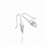 Martina Hamilton Bean Rí | Sterling Silver Drop Earrings Medium
