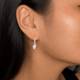 Martina Hamilton Bean Rí | Sterling Silver Drop Earrings Small
