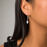 Martina Hamilton Bean Rí | Sterling Silver Loose Drop Earrings Small