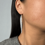 Martina Hamilton Carrowmore | Sterling Silver Drop Earrings Large
