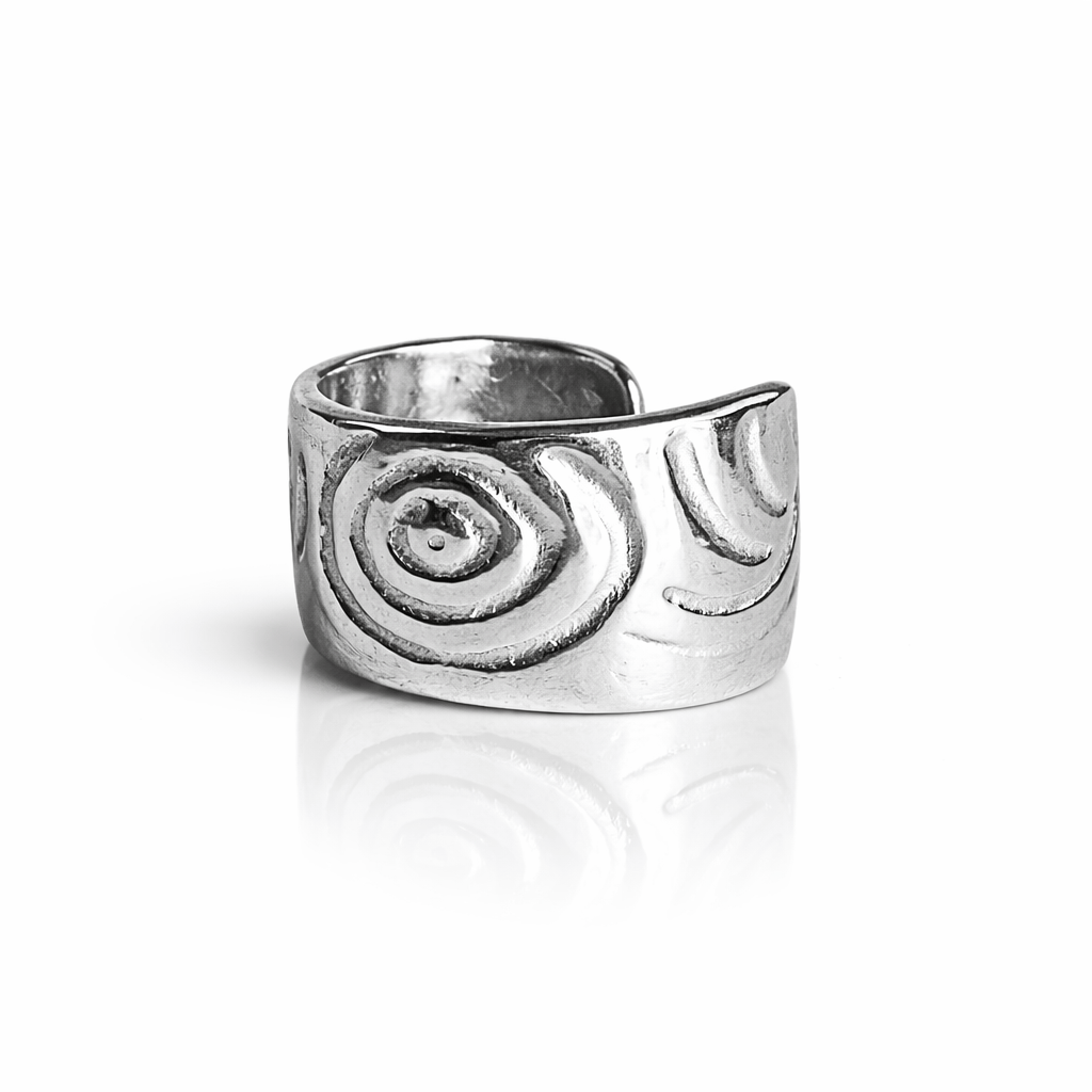 Martina Hamilton Carrowmore | Sterling Silver Earring Cuff Small