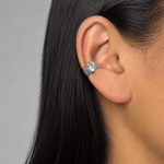 Martina Hamilton Carrowmore | Sterling Silver Earring Cuff Small