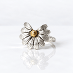 Martina Hamilton Daisy | Sterling Silver and 22ct Gold Plated Ring
