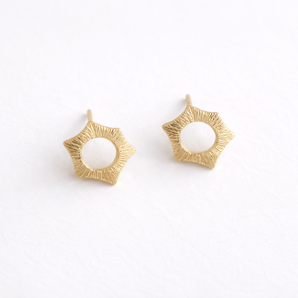 Martina Hamilton Ériu | 9ct Gold Stud Earrings Small