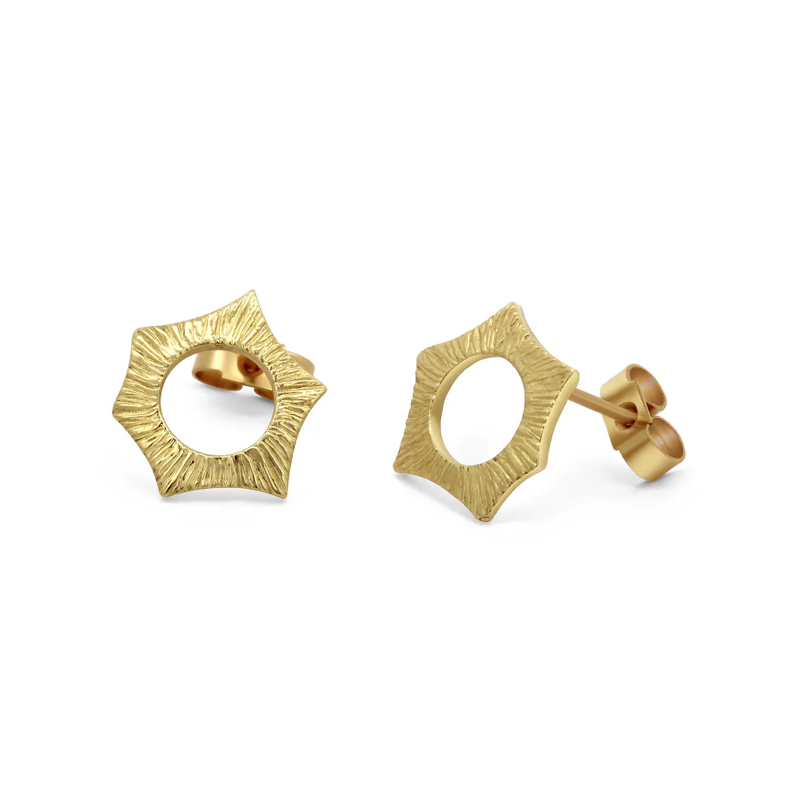 Martina Hamilton Ériu | 9ct Gold Stud Earrings Small